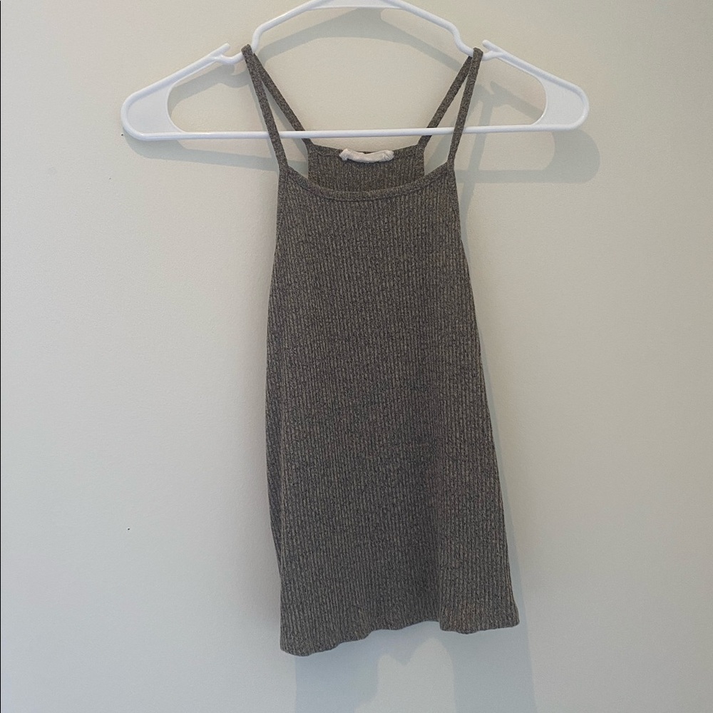 Brown tank top